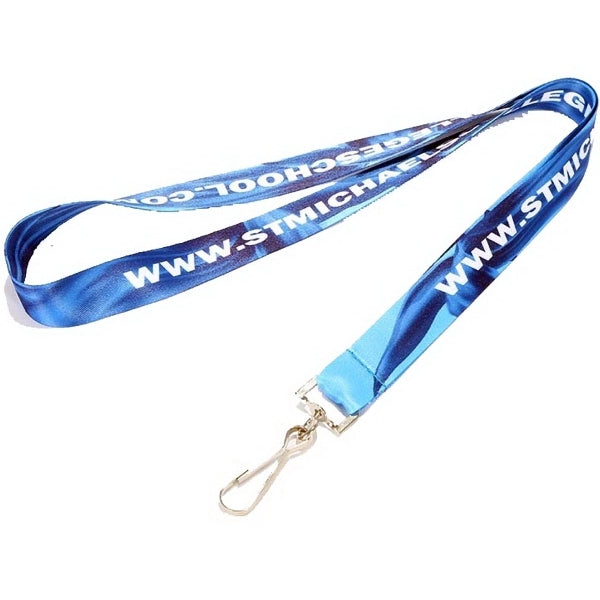 SUPER SAVER Full Color Dye-Submation Custom Printed Lanyard