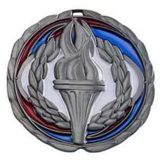 2 1/2" Victory Color Epoxy Medal