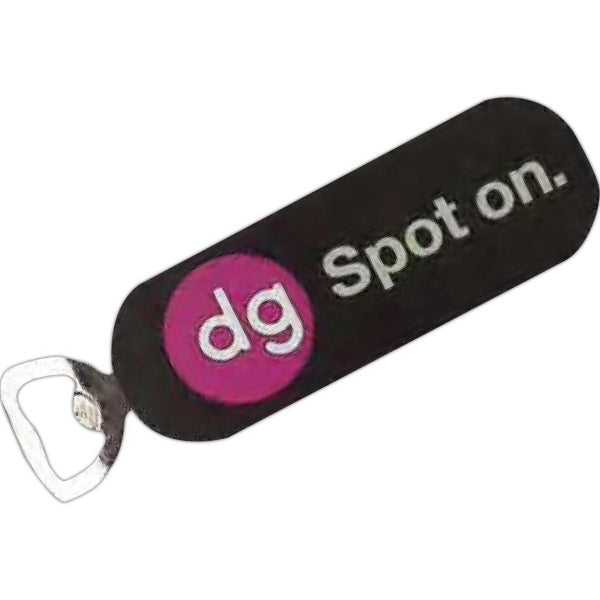 Shape PVC Bottle Openers