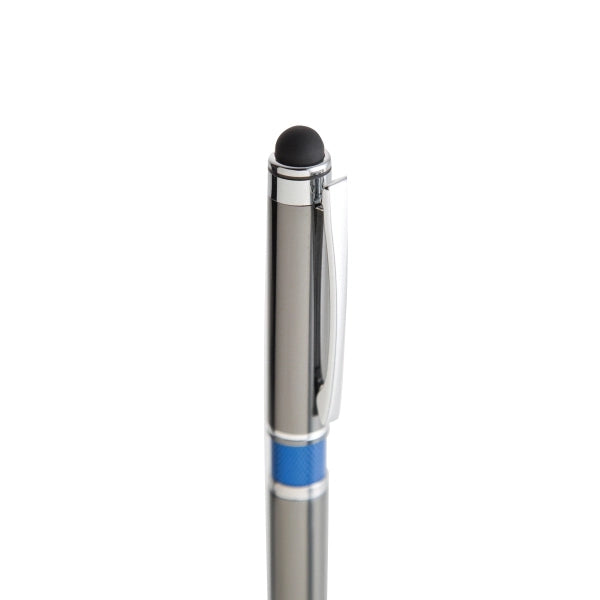 Gunmetal push open stylus pen