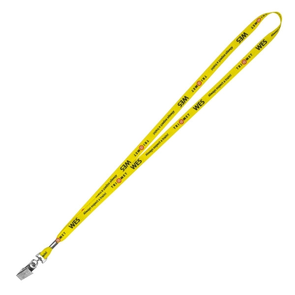 3/8" Import Air Ship Silkscreen Lanyard