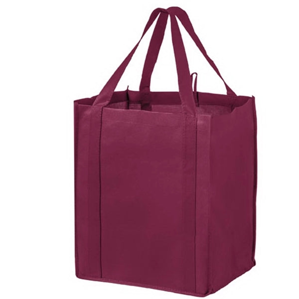 Wine & Grocery Combo Tote Bag - Screen Print