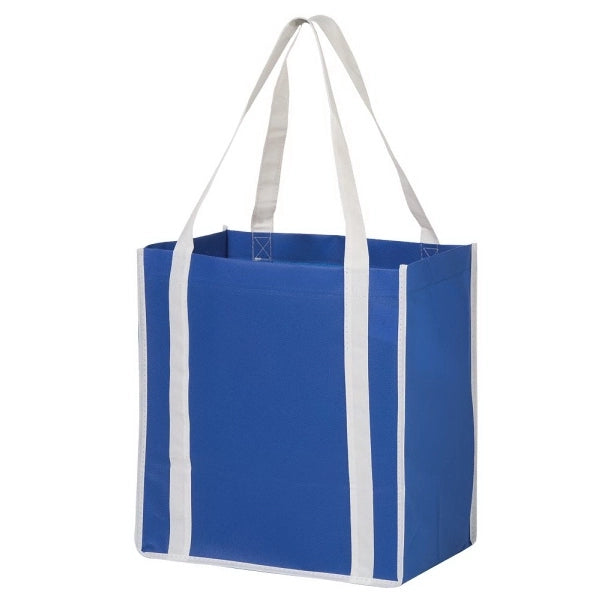 Two-Tone Non-Woven Tote Bag - Screen Print