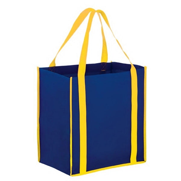 Two-Tone Non-Woven Tote Bag - Screen Print