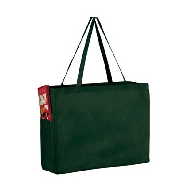 Side Pocket Tote Bag - Screen Print