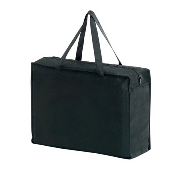 Non-Woven Large Zipper Tote - Screen Print