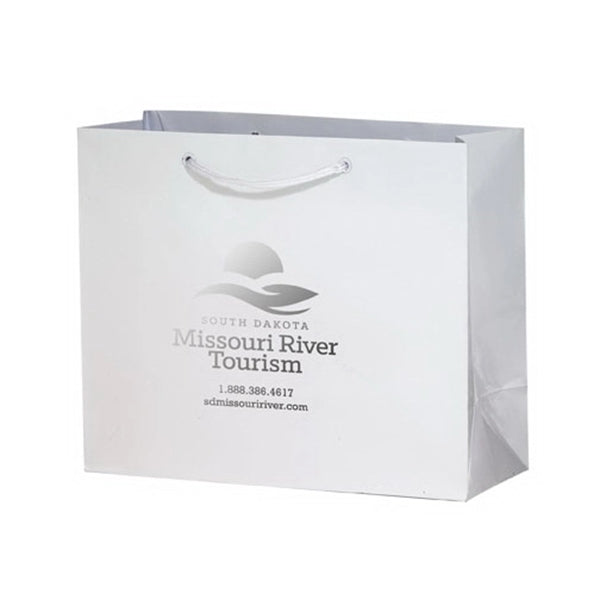 Gloss Laminated Euro Tote Bag - Foil Stamp