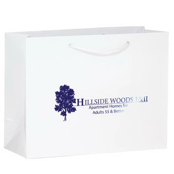 Matte Laminated Euro Tote Bag - Foil Stamp