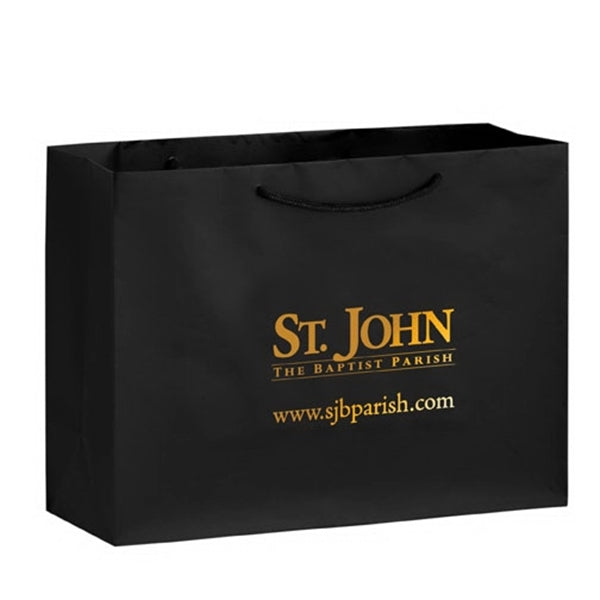 Matte Laminated Euro Tote Bag - Foil Stamp