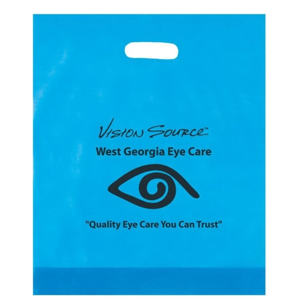 Frosted Die Cut Bag - Flexo Ink