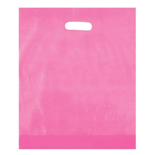 Frosted Die Cut Bag - Flexo Ink