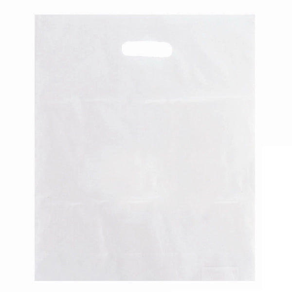 Frosted Die Cut Bag - Flexo Ink