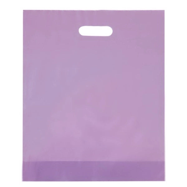 Frosted Die Cut Bag - Flexo Ink