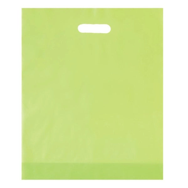 Frosted Die Cut Bag - Flexo Ink