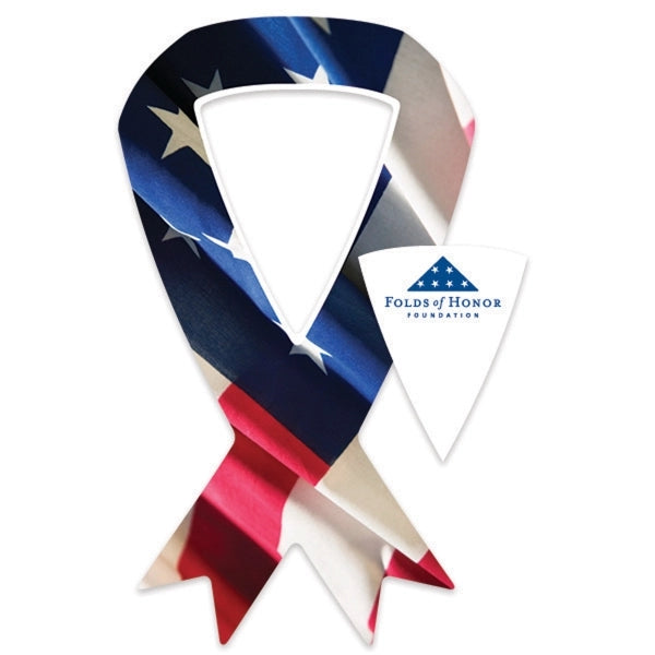 Ribbon Shaped Small Car Magnet