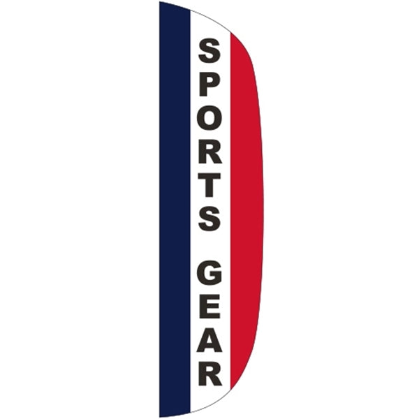3' x 15' Message Flutter Flag - Sports Gear