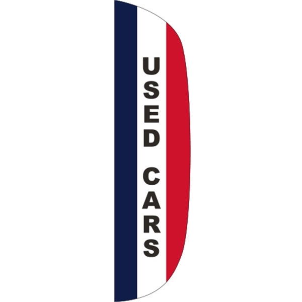 3' x 15' Message Flutter Flag - Used Cars
