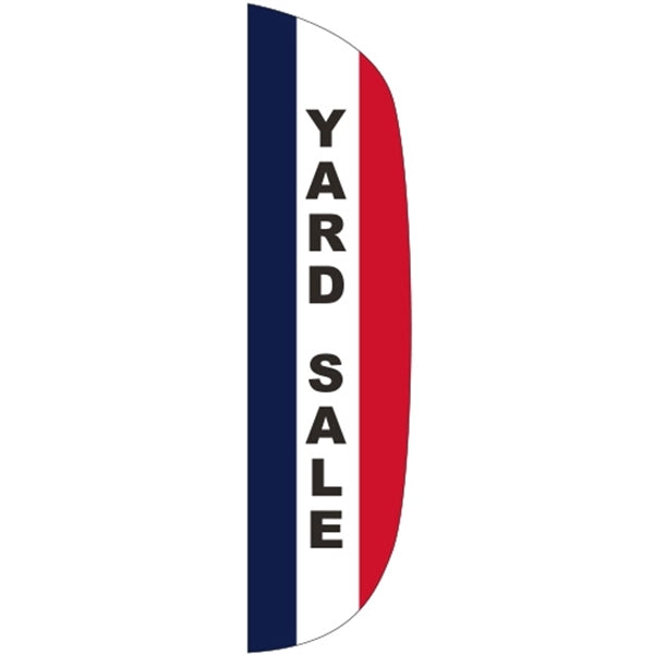 3' x 15' Message Flutter Flag - Yard Sale