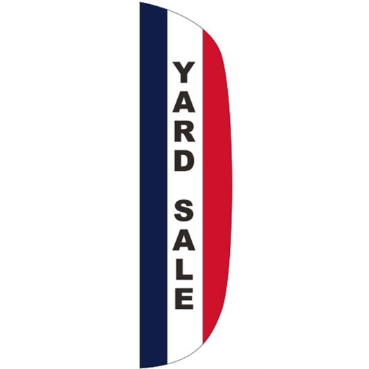 3' x 15' Message Flutter Flag - Yard Sale