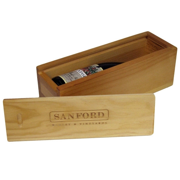 Split Bottle Wine Box, 10.62'' x 2.62'' x 3.50"