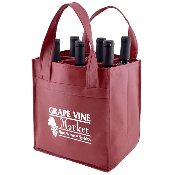 Versatile 6 Bottle Wine Bag