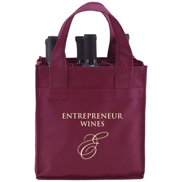Versatile 6 Bottle Wine Bag