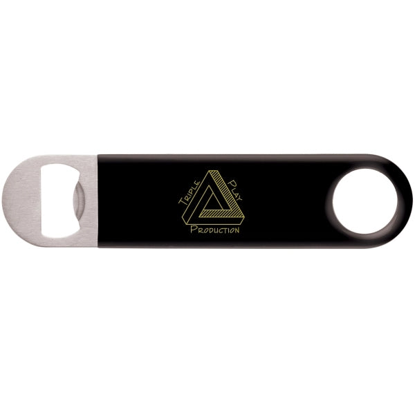 Color Wrapped Classic Paddle Bottle Opener