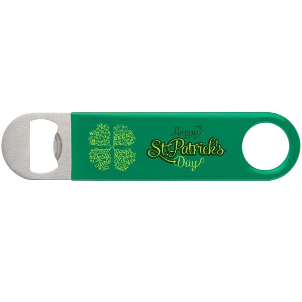Color Wrapped Classic Paddle Bottle Opener
