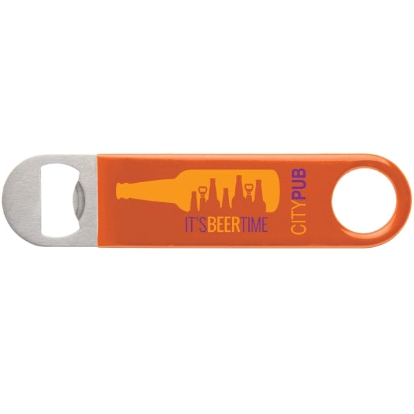 Color Wrapped Classic Paddle Bottle Opener