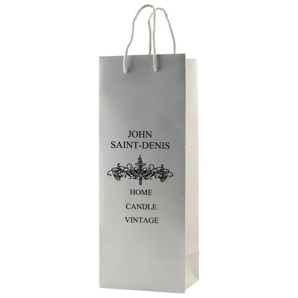 Matte Laminated Paper Eurototes Wine Bag Size