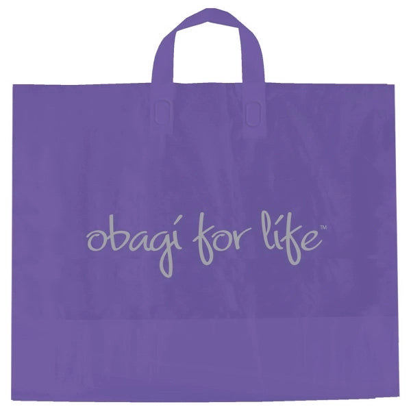 Color Frosted Soft Loop Handle Bags