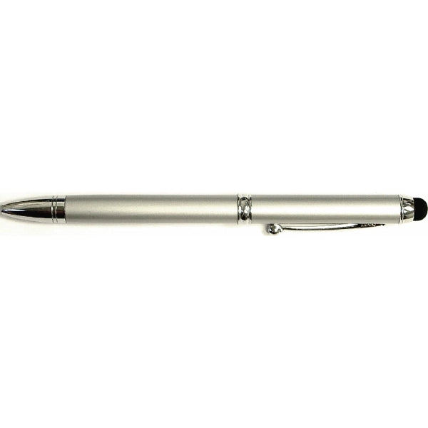 Blue & Black Ink Metal Pen with Stylus and Case