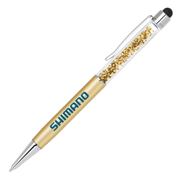 Crystalline III Ballpoint Pen with Stylus