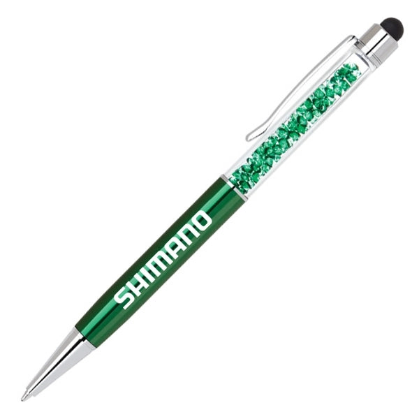 Crystalline III Ballpoint Pen with Stylus