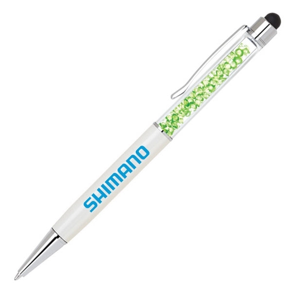Crystalline III Ballpoint Pen with Stylus