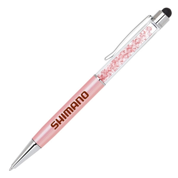 Crystalline III Ballpoint Pen with Stylus