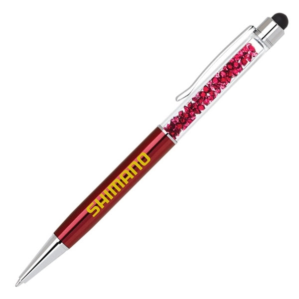 Crystalline III Ballpoint Pen with Stylus