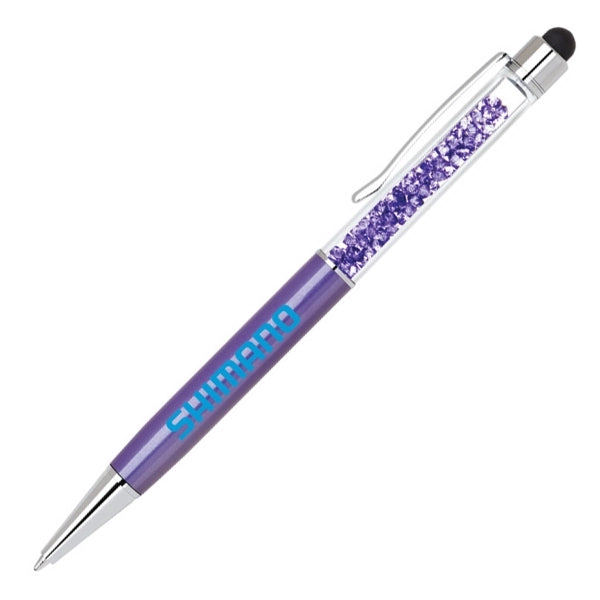Crystalline III Ballpoint Pen with Stylus