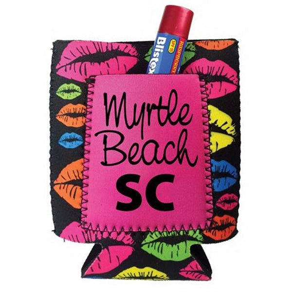 Neoprene Can Cooler w/ Pocket
