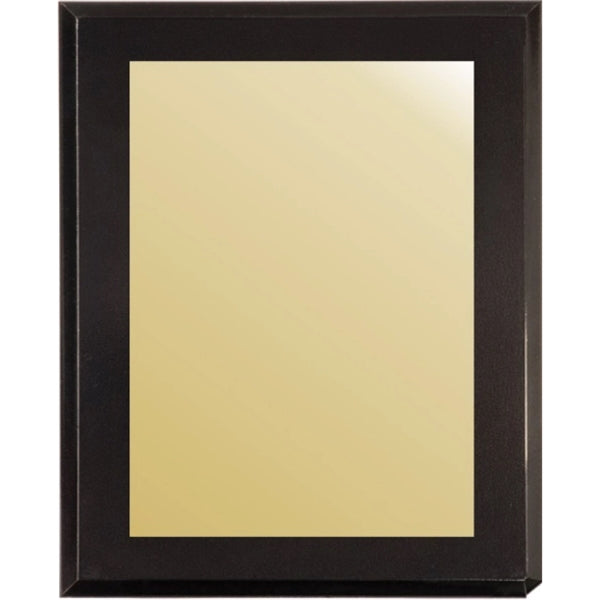 5" x 7" Black Glossy Plaque w/ Full Color Sublimated Plate