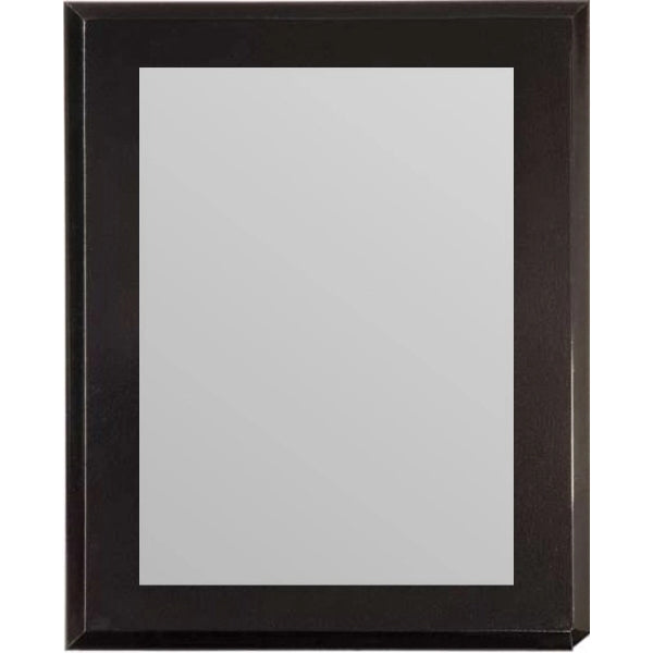 8" x 10" Black Glossy Plaque w/ Full Color Sublimated Plate
