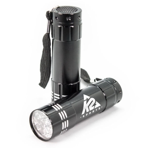 9 LED Flashlight with Strap