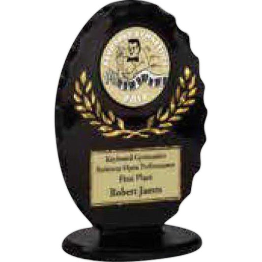 Lucite Award with Digital Color Print or Flexibrass