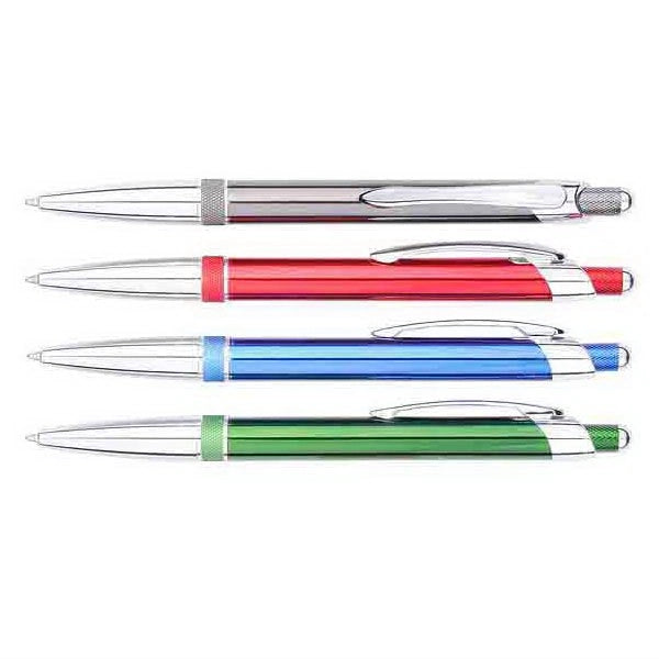 Knurling Detail Ballpoint Pen