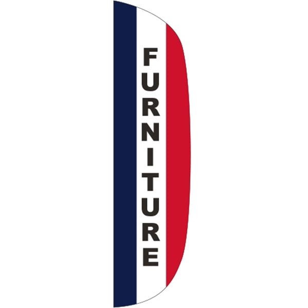 3' x 15' Message Flutter Flag - Furniture