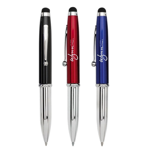 Jessica 3 in 1 Stylus Ballpoint LED Pen