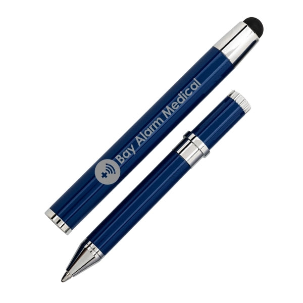 Ellison Brass Ballpoint Pen W/ Stylus