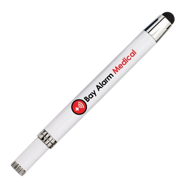 Ellison Brass Ballpoint Pen W/ Stylus