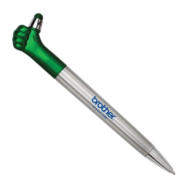 Thumbs up Ballpoint Pen W/ Stylus