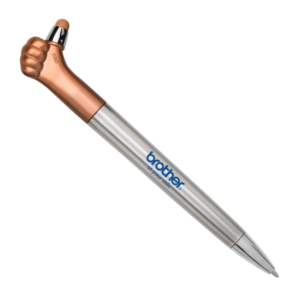 Thumbs up Ballpoint Pen W/ Stylus